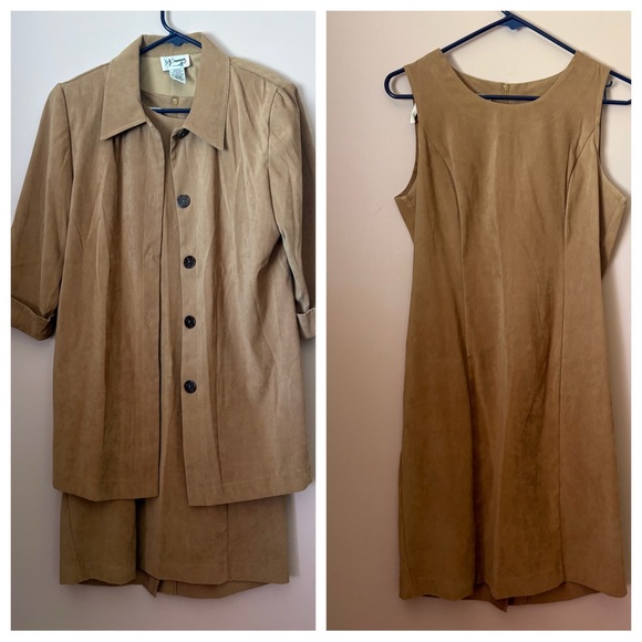 DJ Summers Dresses & Skirts - DJ Summers Vintage Sleeveless Dress and Jacket
